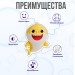 Игрушка музыкальная плюшевая Baby Shark Акуленок