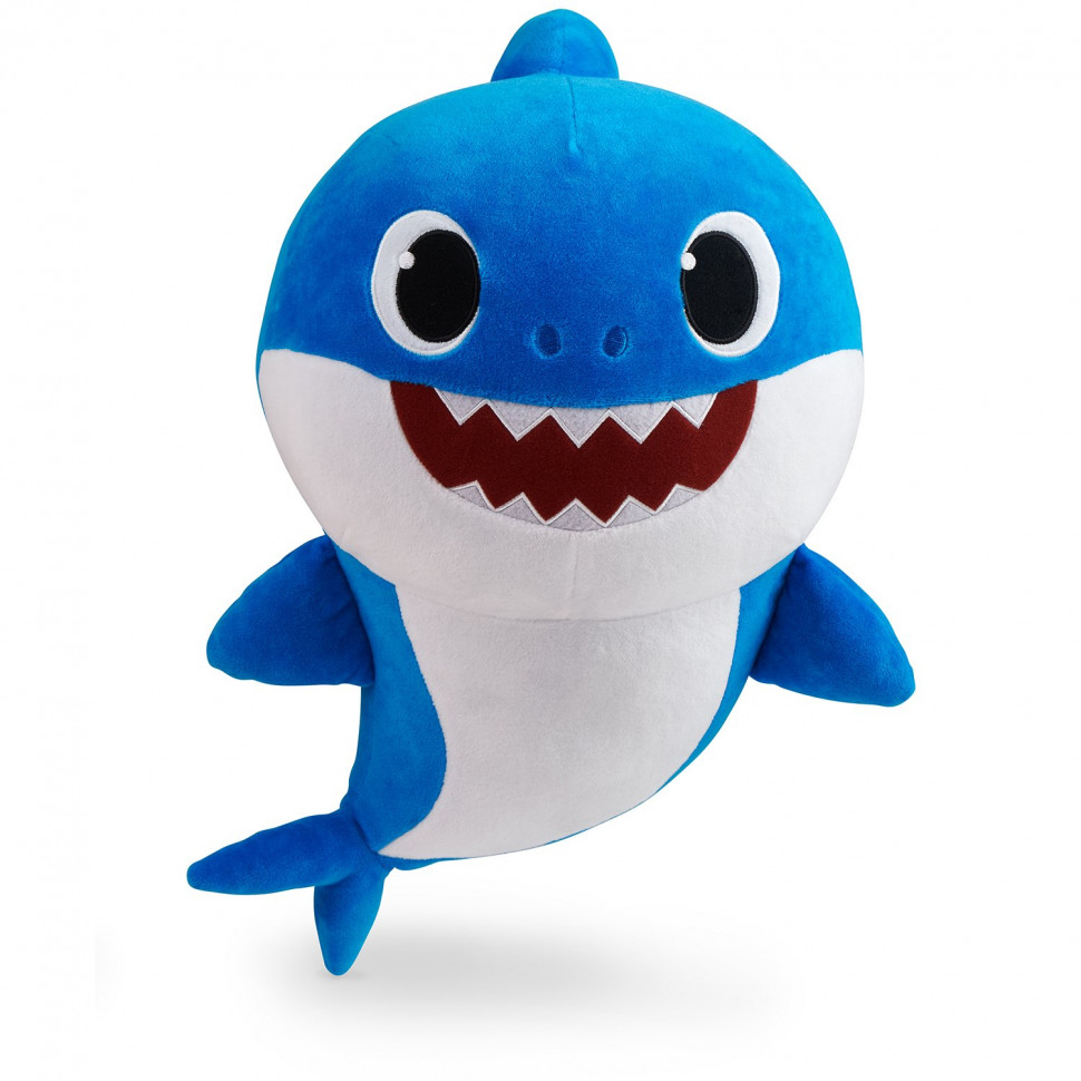 Игрушка плюшевая Baby Shark Папа Акула 35 см