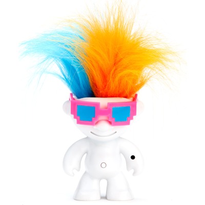 Электрокидс танцующая интерактивная игрушка WowWee, белая